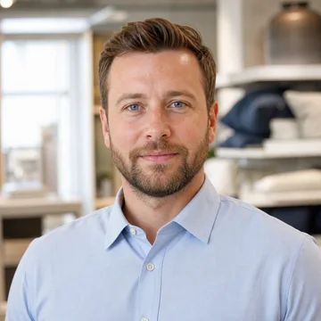 Representative portrait of a North American private-label brand buyer