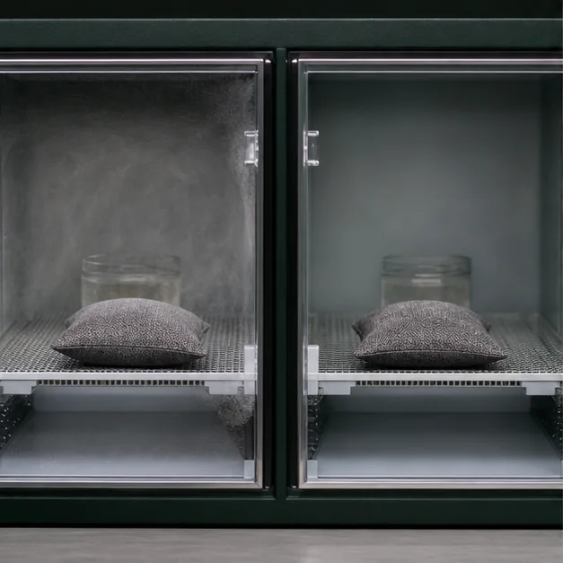 Controlled comparison of charcoal pouch samples