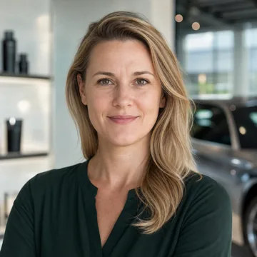 Representative portrait of a German car-care sourcing manager
