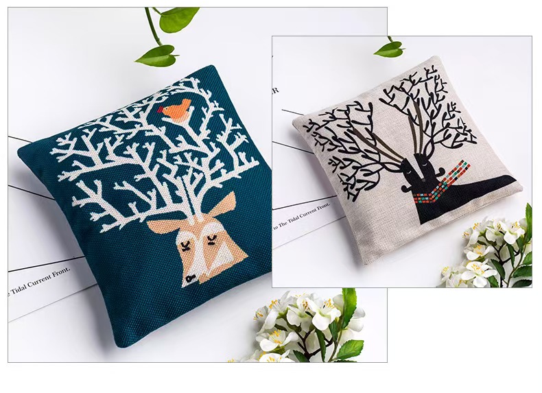 Decorative fabric and print references for custom car charcoal bag programs